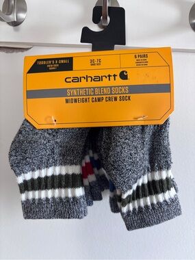 Toddler 6 Pack Socks